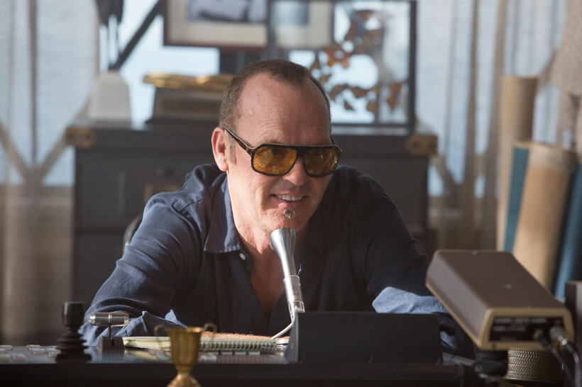 Michael Keaton as Monarch in "Need For Speed."