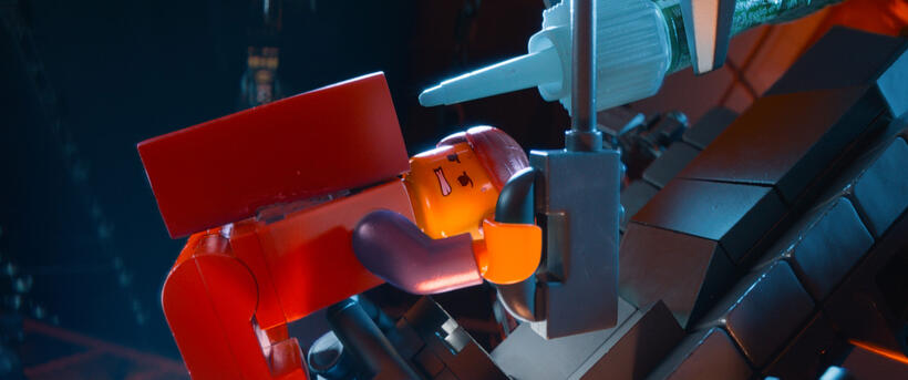 Emmet voiced by Chris Pratt in "The LEGO Movie."