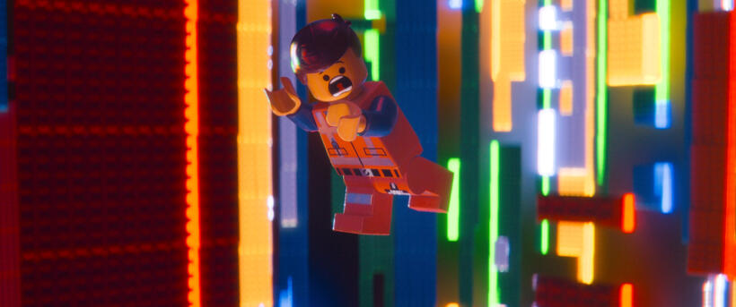 Emmet voiced by Chris Pratt in "The LEGO Movie."