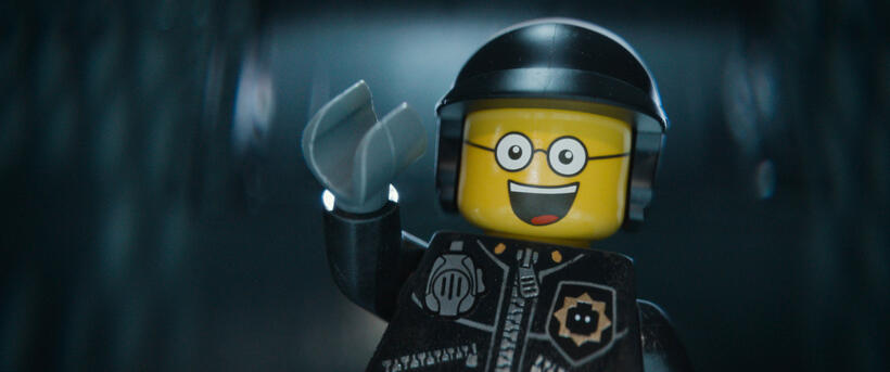 Bad Cop/Good Cop voiced by Liam Neeson in "The LEGO Movie."