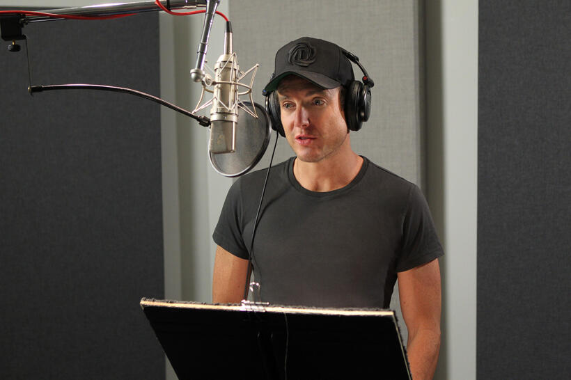 Will Arnett on the set of "The LEGO Movie."