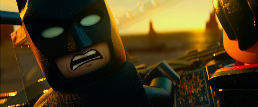 Batman voiced by Will Arnett in "The LEGO Movie."