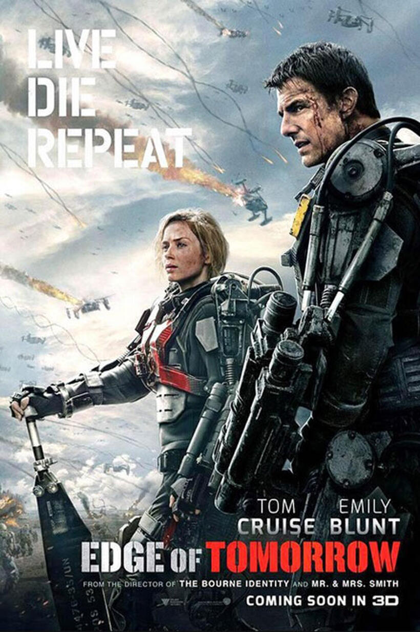 Poster art for "Edge of Tomorrow."