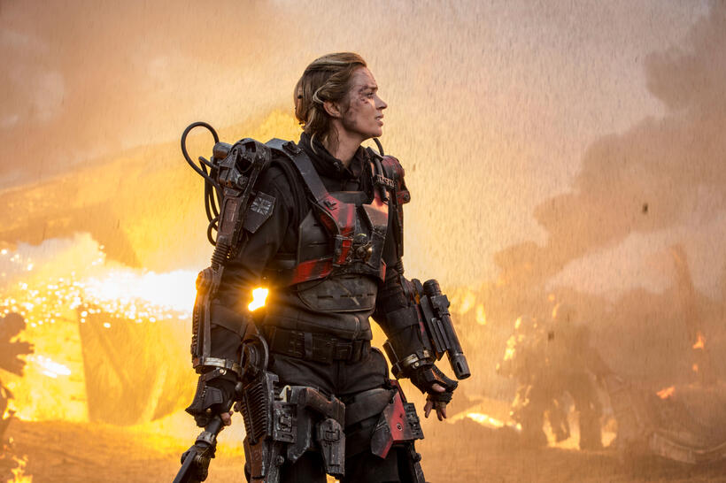 Emily Blunt as Rita in "Edge of Tomorrow."