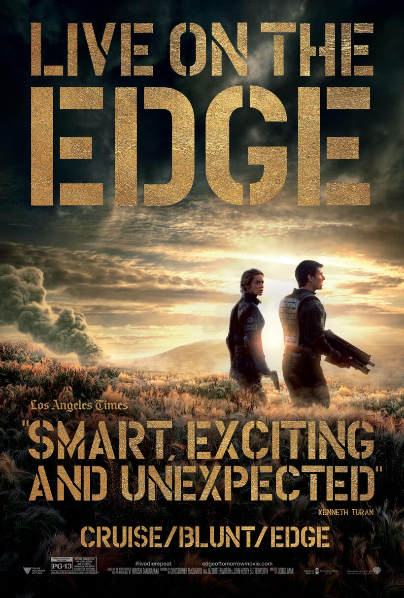 Poster art for "Edge of Tomorrow."