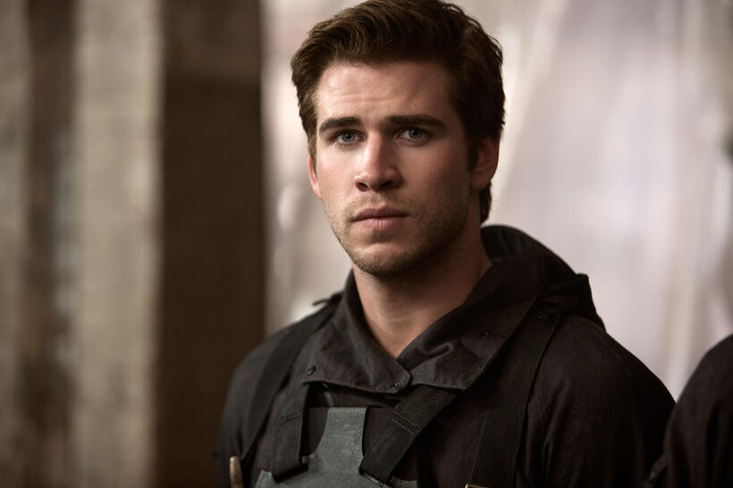 Liam Hemsworth as Gale Hawthorne in "The Hunger Games: Mockingjay, Part 1."