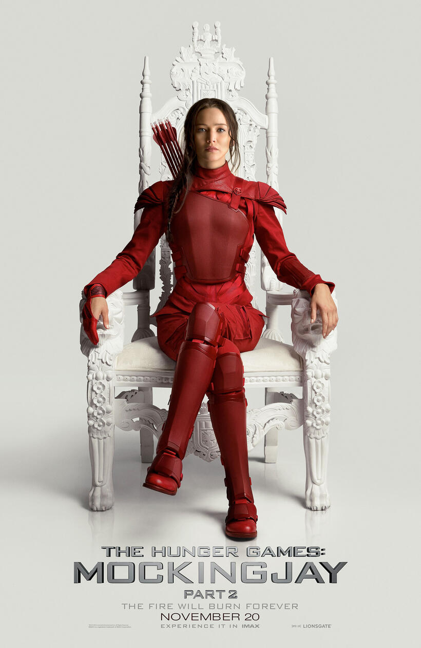 Poster art for "The Hunger Games: Mockingjay - Part 2."