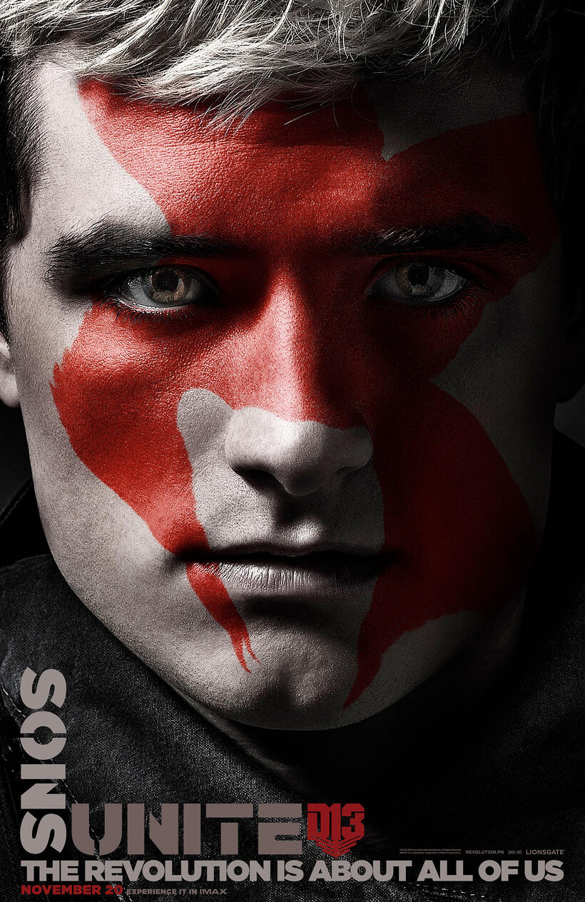 Character poster for "The Hunger Games: Mockingjay - Part 2."