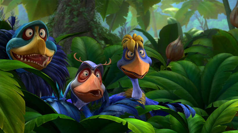 A scene from "Dino Time."