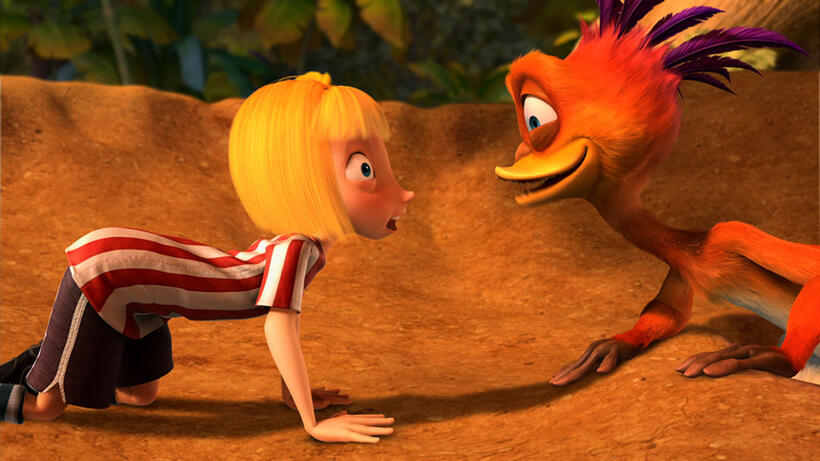 A scene from "Dino Time."