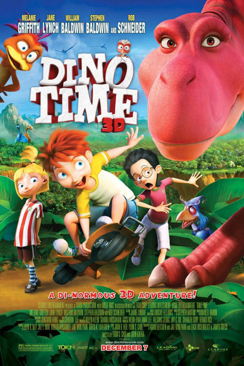 Poster art for "Dino Time."