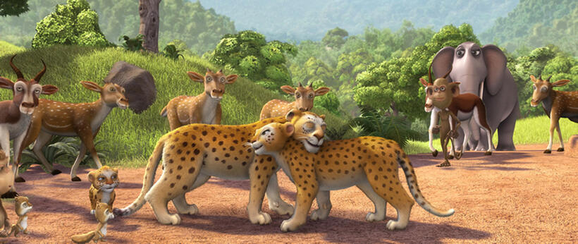 A scene from "Delhi Safari."