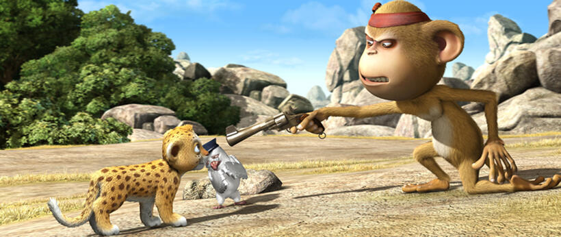 A scene from "Delhi Safari."