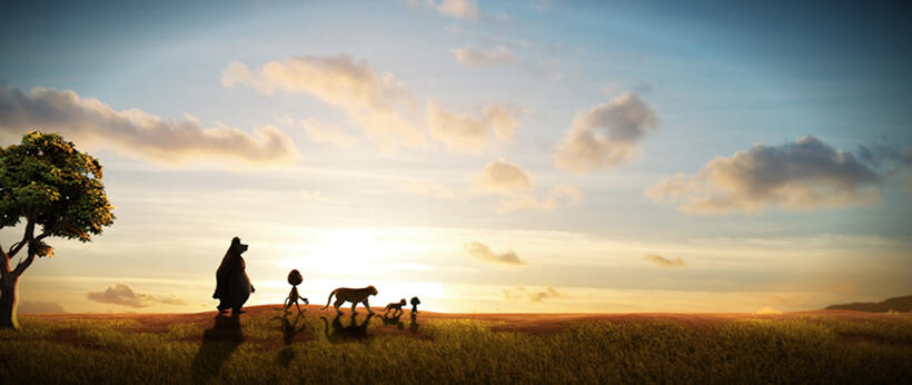 A scene from "Delhi Safari."