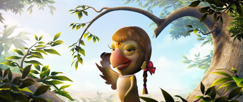 A scene from "Delhi Safari."