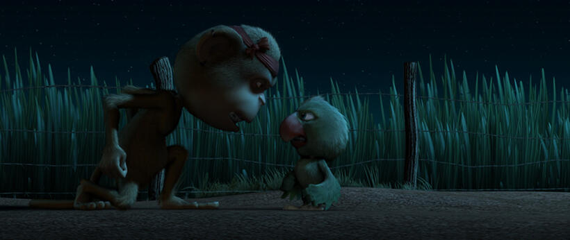 A scene from "Delhi Safari."