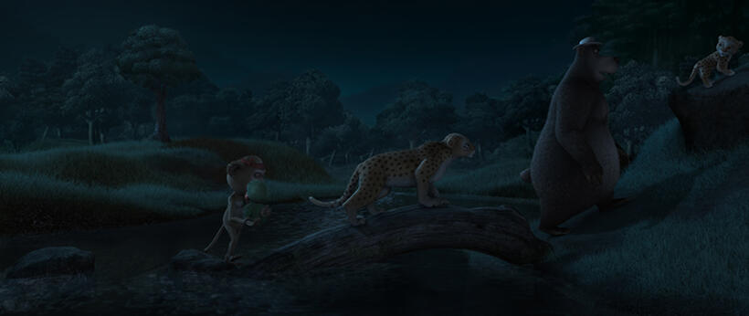 A scene from "Delhi Safari."