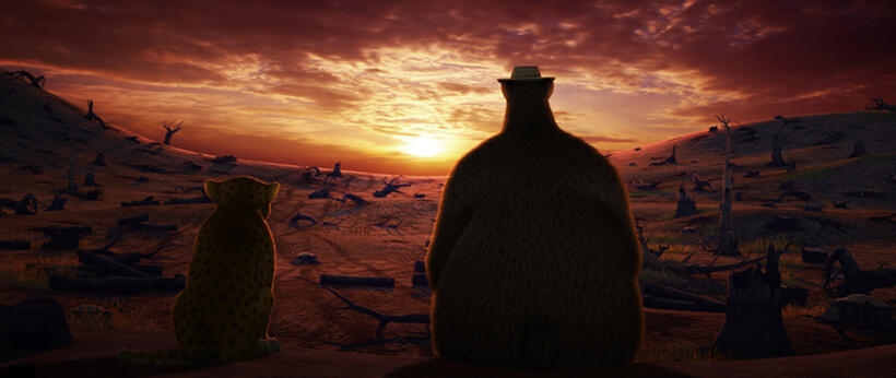 A scene from "Delhi Safari."