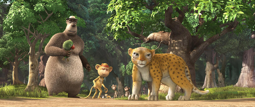 A scene from "Delhi Safari."