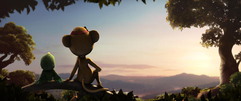 A scene from "Delhi Safari."