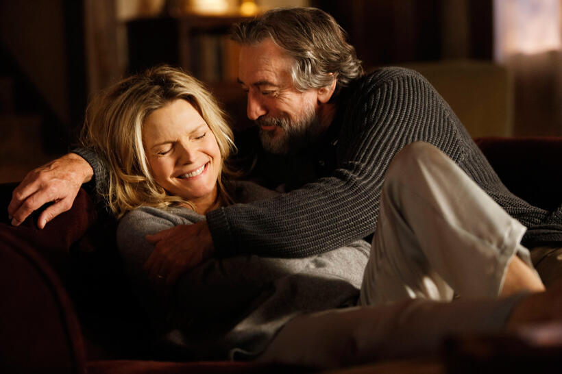 Michelle Pfeiffer and Robert De Niro in "The Family."
