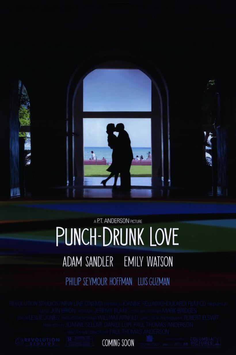 Poster art for "Punch Drunk Love."