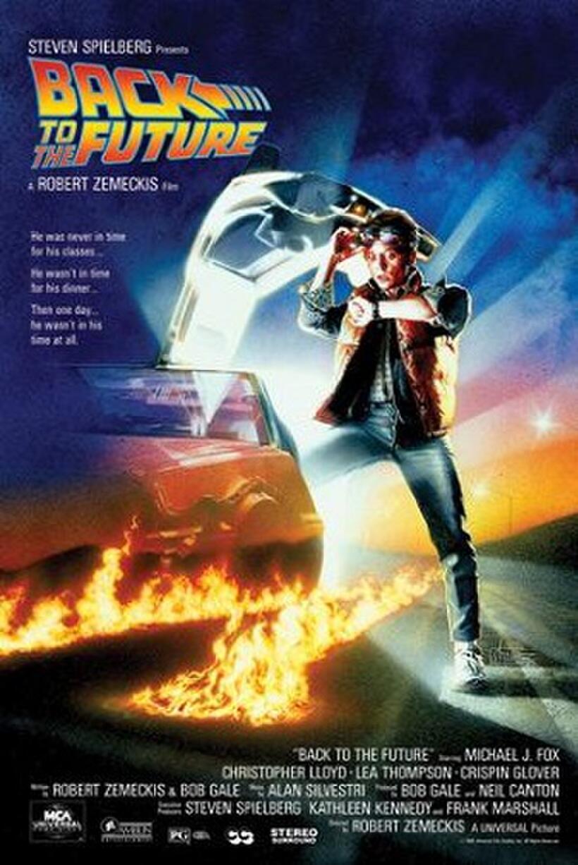 Poster art for "Back to the Future."