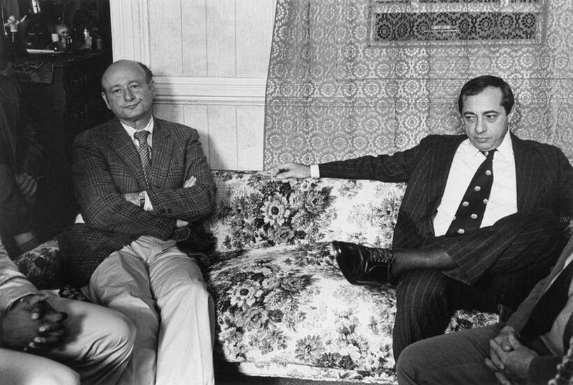 Ed Koch and Mario Cuomo in "Koch."