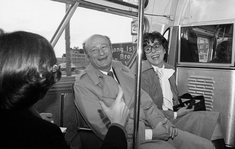 Ed Koch and Bess Myerson in "Koch."