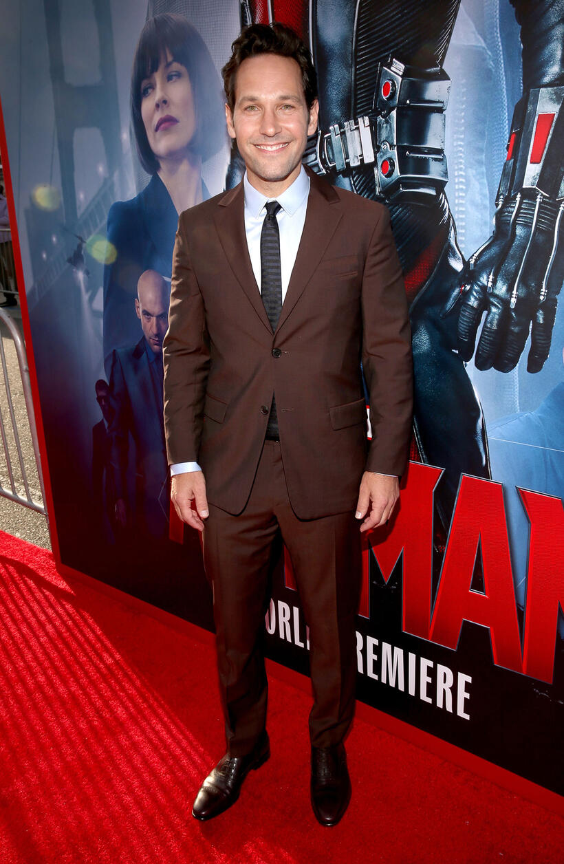 Paul Rudd at the California world premiere of "Ant-Man."