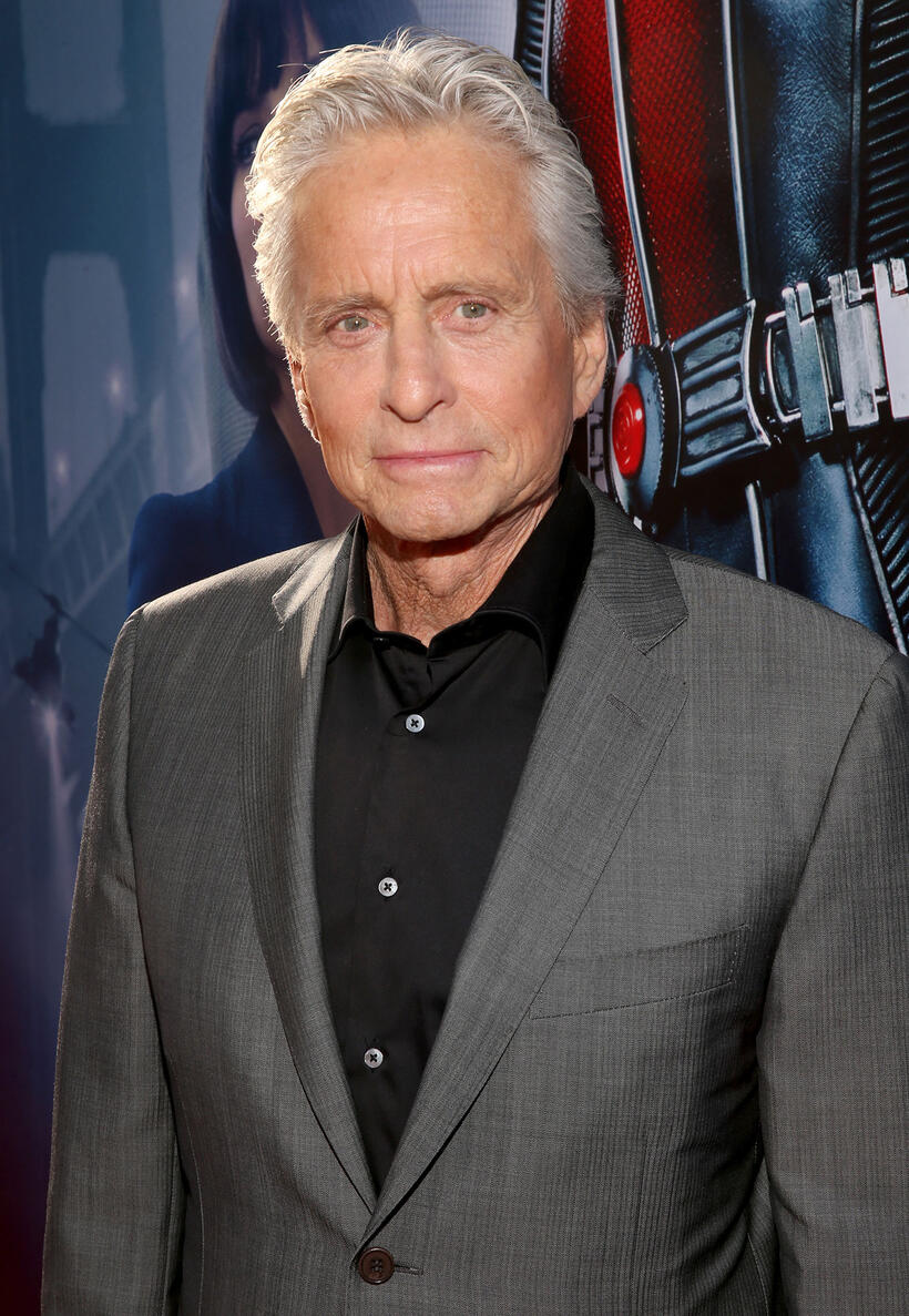 Michael Douglas at the California world premiere of "Ant-Man."