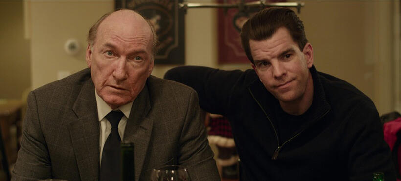 Ed Lauter and Michael McGlone in "The Fitzgerald Family Christmas."