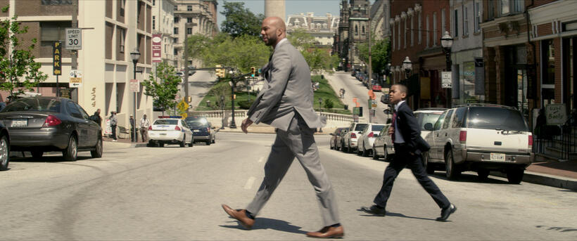 Common as Vincent and Michael Rainey, Jr. as Woody in "Luv."