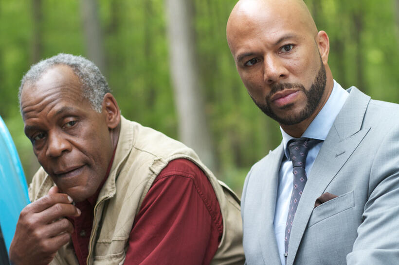 Danny Glover as Arthur and Common as Vincent in "Luv."