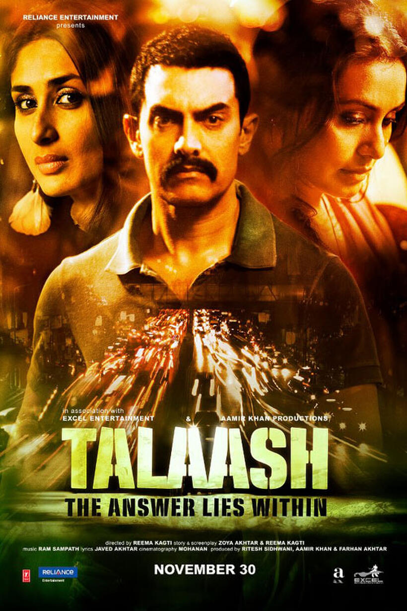 Poster art for "Talaash: The Answer Lies Within."