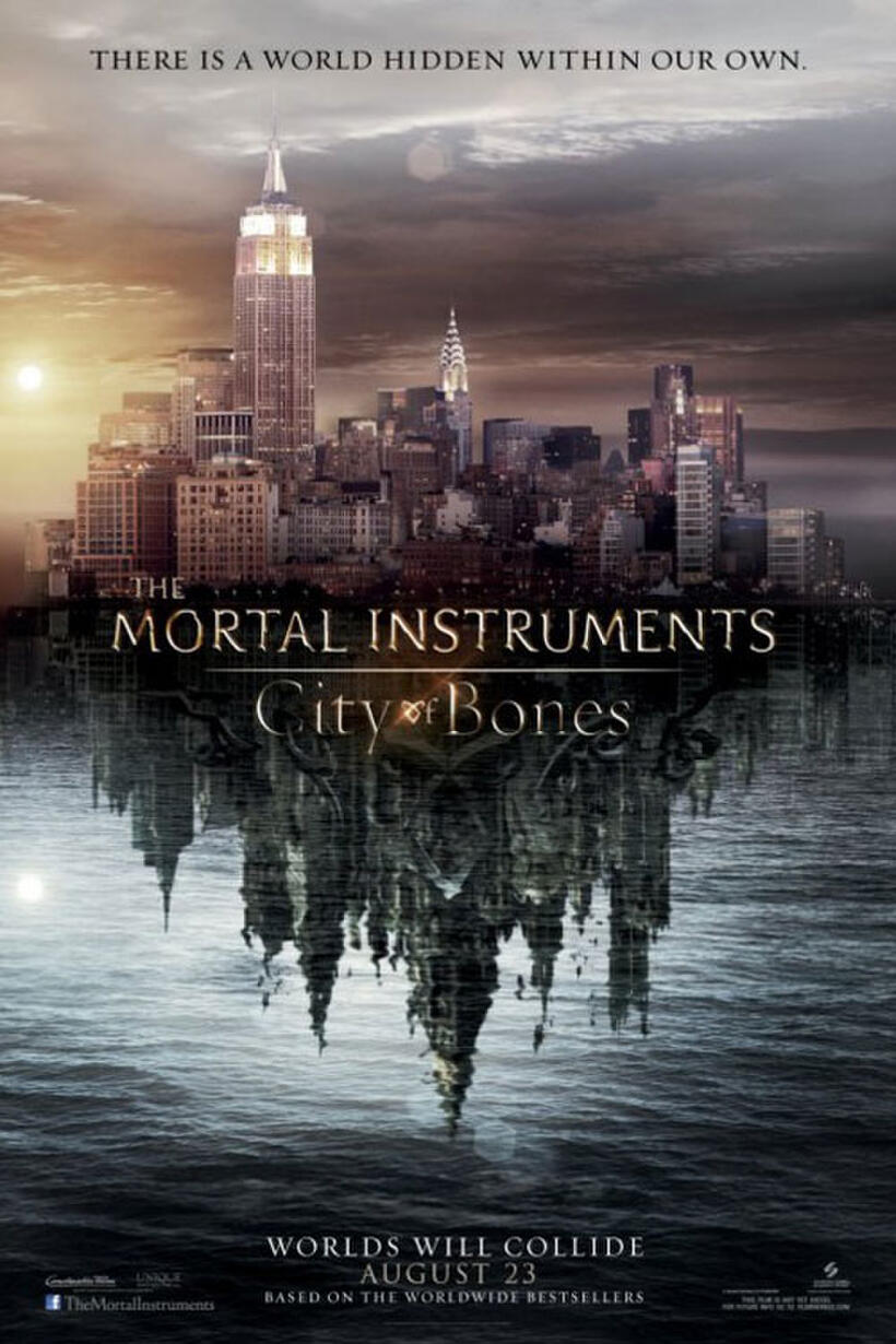 Poster art for "The Mortal Instruments: City of Bones."