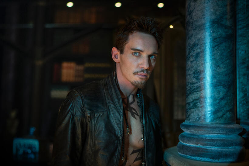 Jonathan Rhys Meyers as Valentine in "The Mortal Instruments: City of Bones."