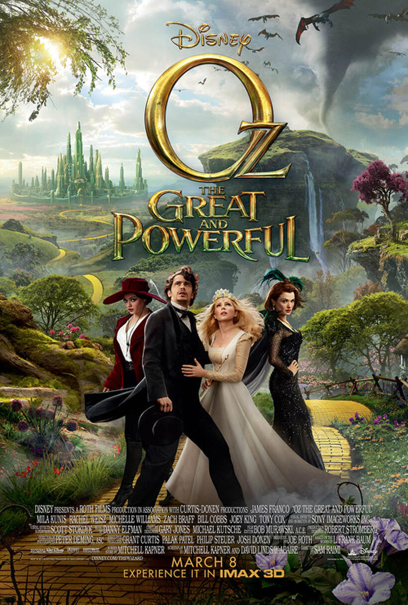 Poster art for "Oz The Great and Powerful."