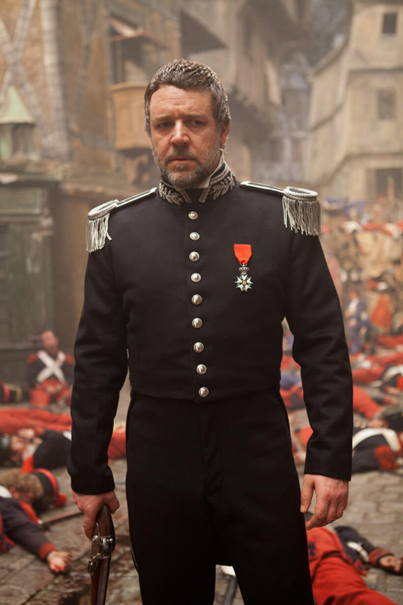 Russell Crowe in "Les Miserables."