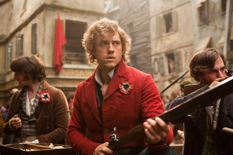 Aaron Tveit in "Les Miserables."