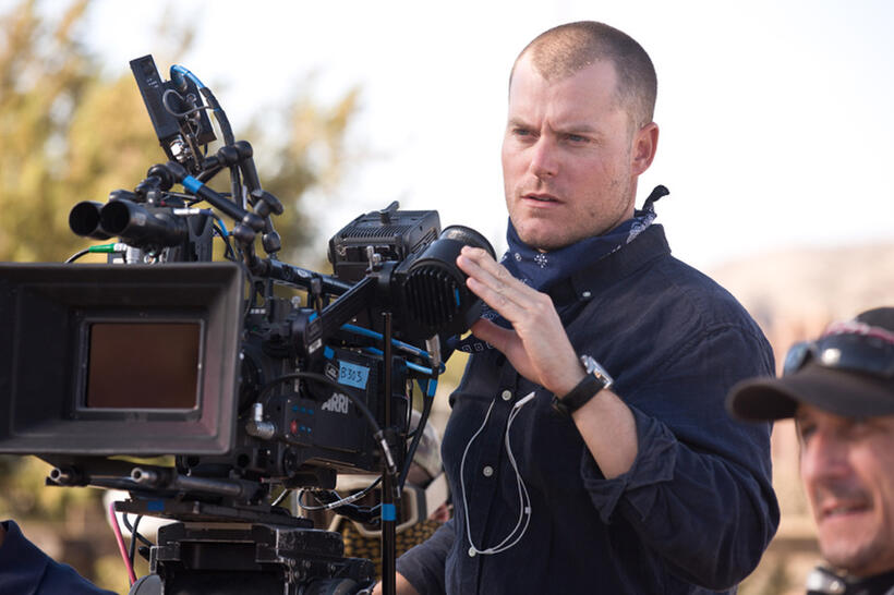 Director Rawson Marshall Thurber on the set of "We're the Millers."
