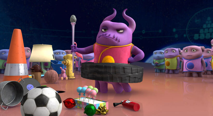 Captain Smek voiced by Steve Martin in "Home."