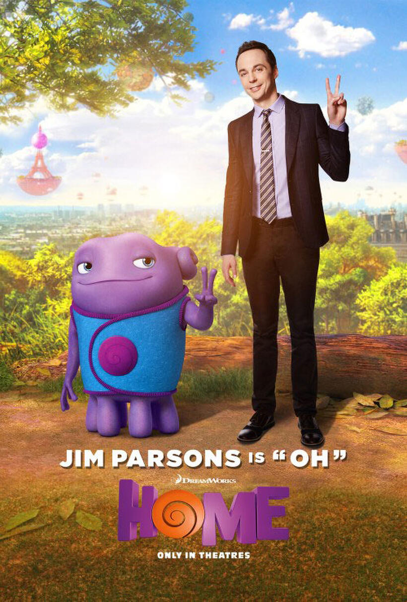 Character poster for "Home."