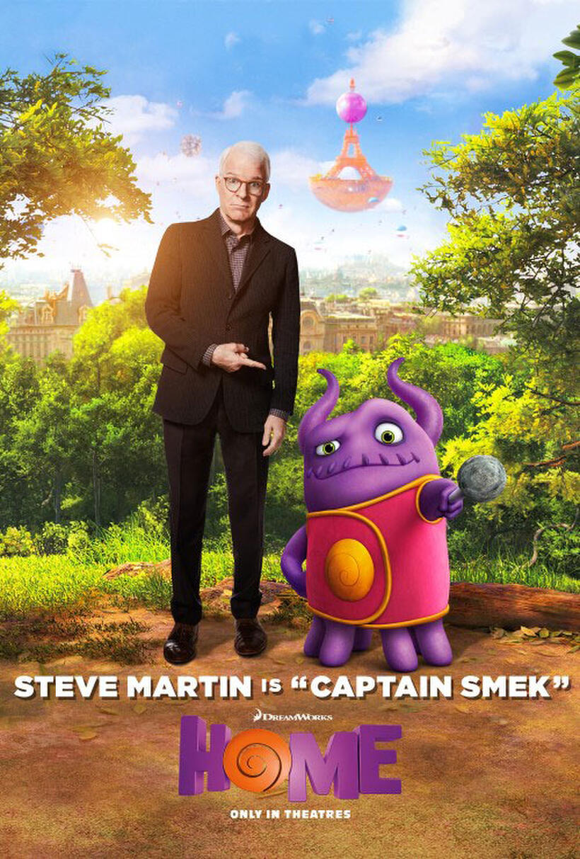 Character poster for "Home."