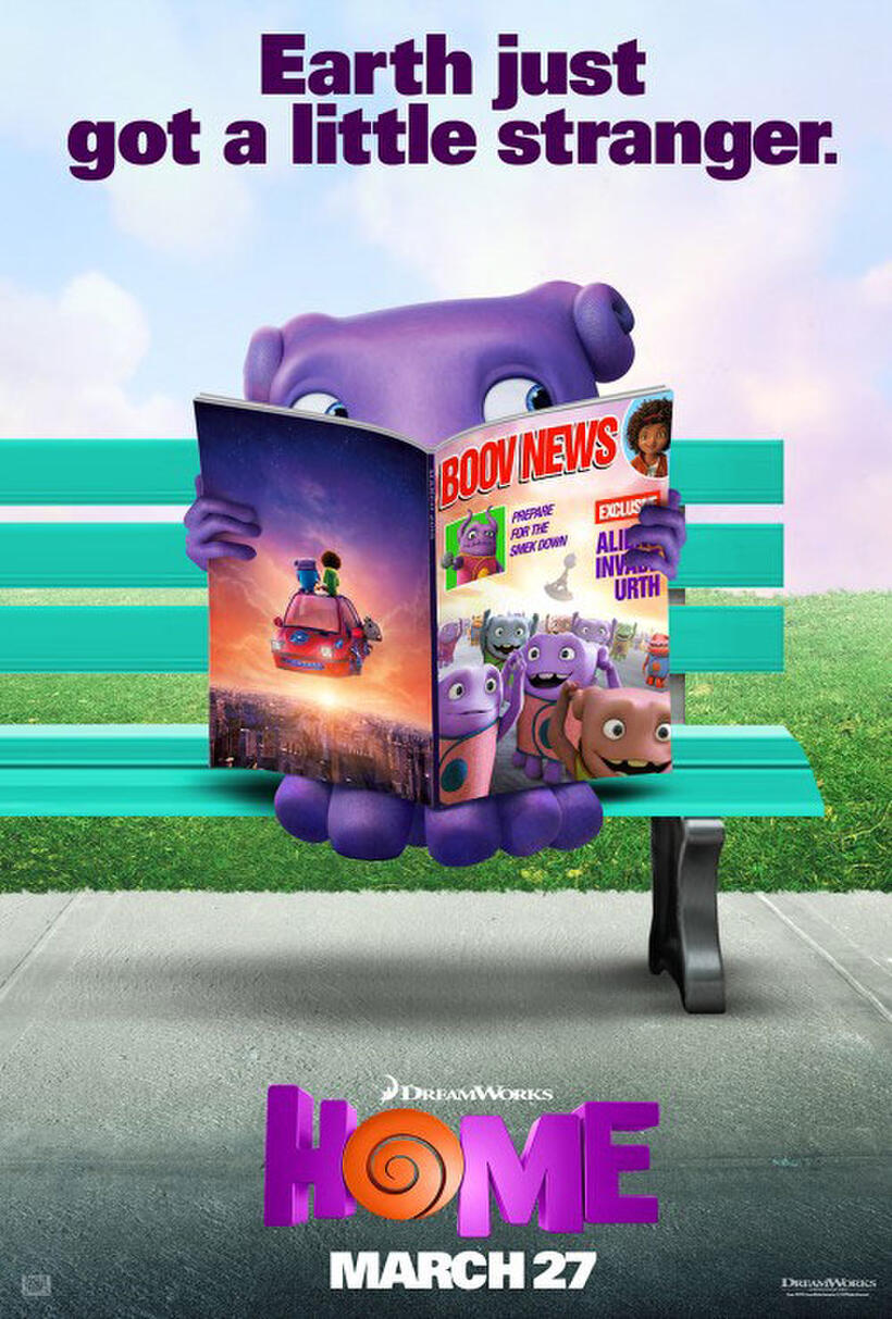 Poster art for "Home."