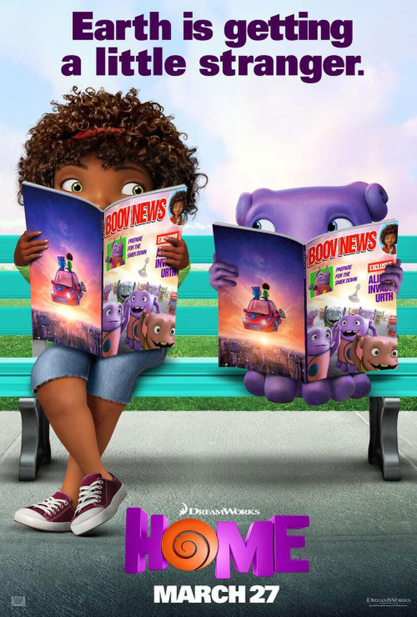 Poster art for "Home."