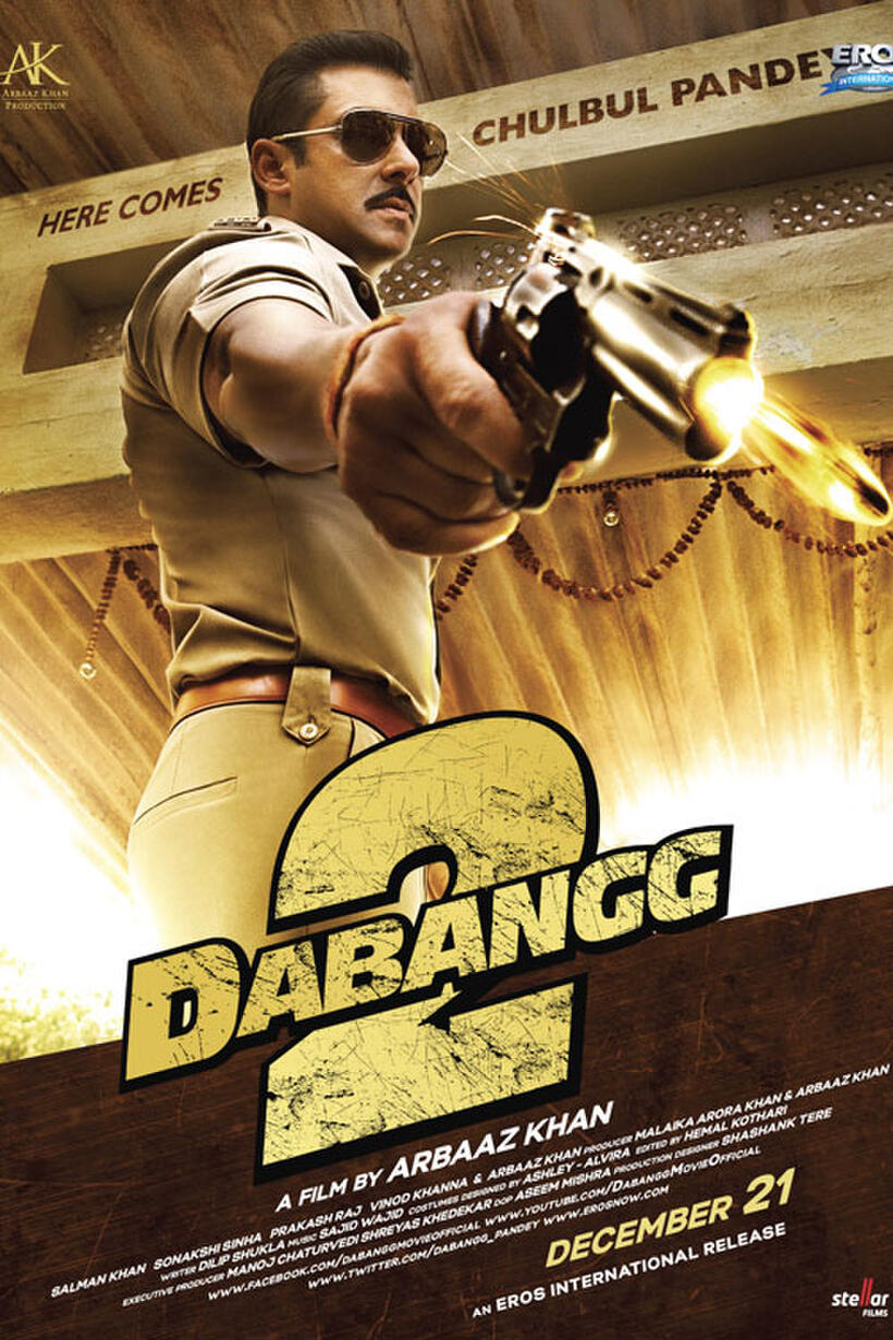 Poster art for "Dabangg 2."