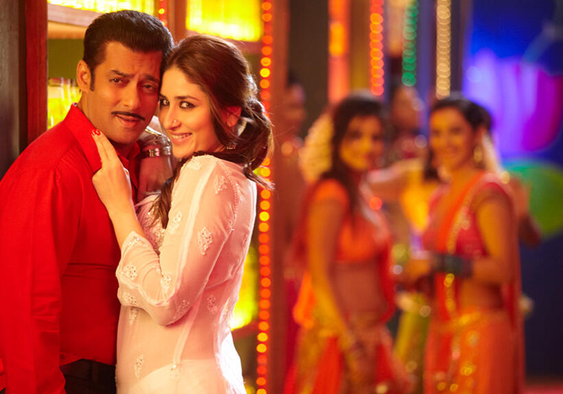 Salman Khan and Kareena Kapoor in "Dabangg 2."