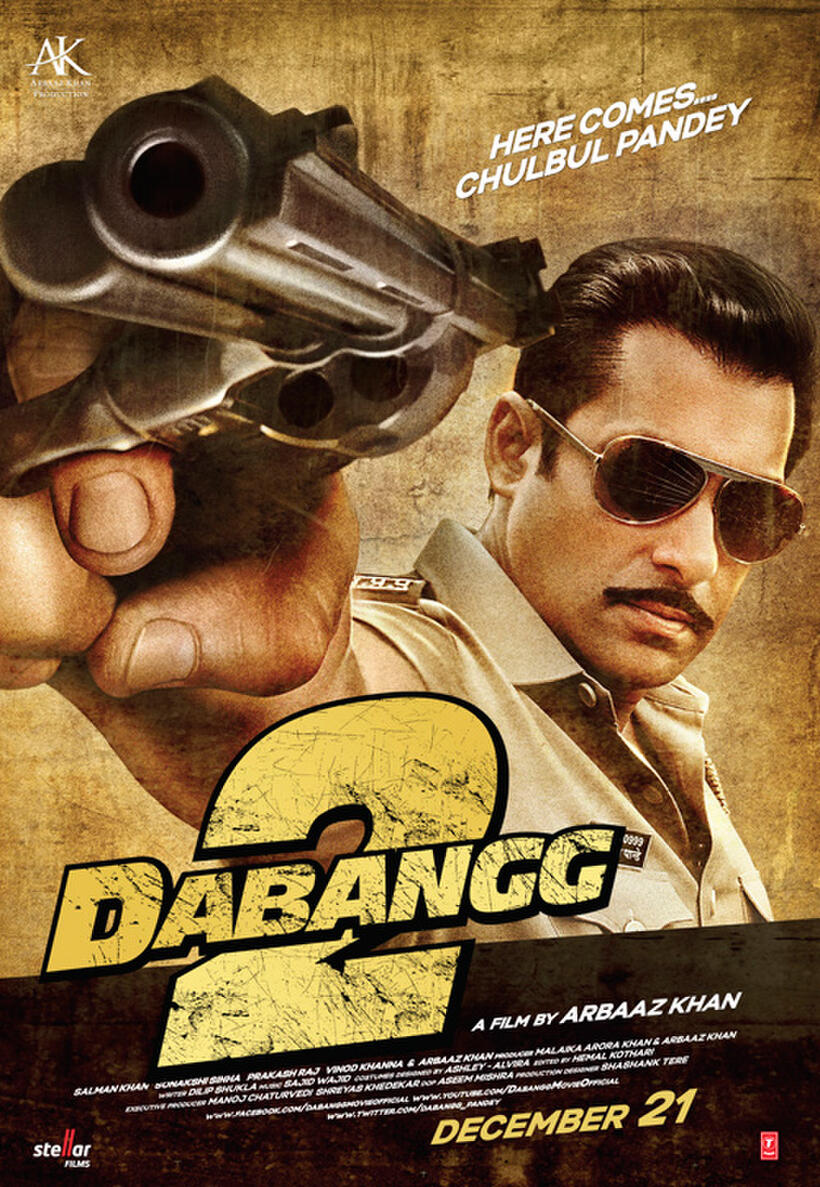 Poster art for "Dabangg 2."
