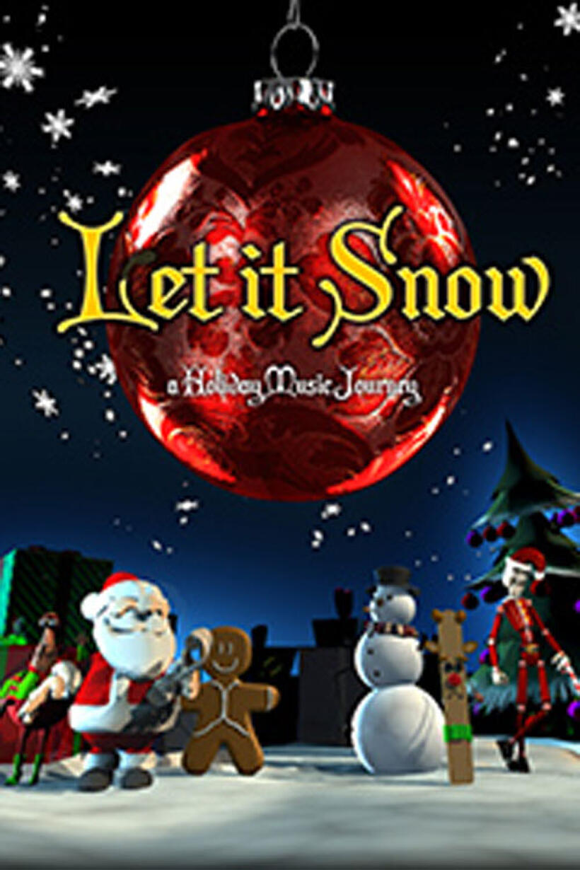 Poster art for "Reuben H. Fleet Science Center’s Let it Snow."